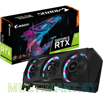 Видеокарта Gigabyte Aorus GeForce RTX 3050 Elite 8G (GV-N3050AORUS E-8GD) картинка 9